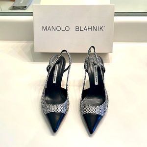 Manolo Blahnik Slingback Shoes